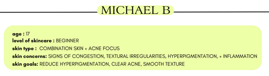MICHAEL - AGE 17